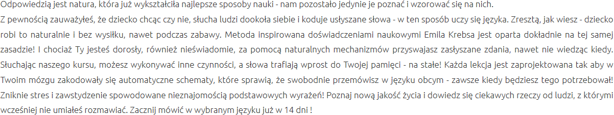 Efektywny Kurs Językowy Efektywna Metoda Nauki Rydułtowy